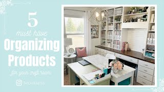 5 Organization Products Products For Your Craft Room | Scrapbooking | Paper Crafting | Becki Adams