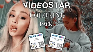 |videostar| HUGE coloring preset pack (qr codes)