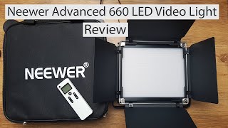 Neewer Advanced 660 LED Video Light with LCD  and remote - Review