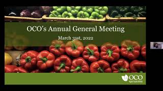 OCO 2022 Annual General Meeting Recording