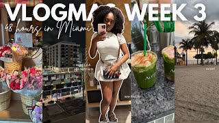 VLOGMAS WEEK 3 *ੈ🎄✩‧₊ | 48 hours in miami.