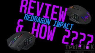 Redragon IMPACT Wired Gaming Mouse - Review & Using Software