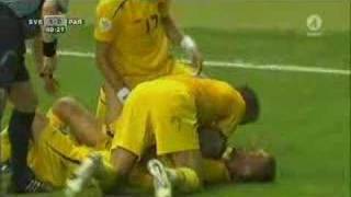 Sverige-Paraguay, 1-0 av Fredrik Ljungberg