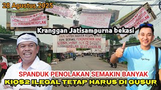 UPDATE 28TH‼️RESIDENTS FIGHT BACK REJECTING EVICTION BY KDM POLICY‼️EX, TAPOS KRANGGAN JATISAMPURNA