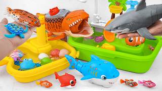 [Toy asmr] RC Shark & Crocodile & Turtle & Mosasaurus & Alive Aquarium ASMR Satisfying with Unboxing