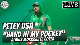 Petey USA "Hand in My Pocket" Alanis Morissette Cover LIVE