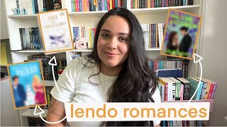 VLOG DE LEITURA: LENDO LANÇAMENTOS DE ROMANCE 💕