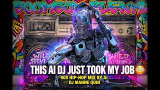 This AI DJ Just Took My Job 😳 | 90s Hip-Hop Mix by AI, DJ Manne Quin