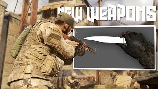 NEW WEAPONS IN APRIL/AUGUST!! CALL OF DUTY MODERN WARFARE REMASTERED! (BOS14 + 3 MELEE WEAPONS!)