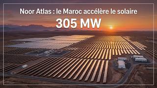 Noor Atlas le Maroc lance un programme solaire de 305 MW