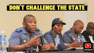 General Mkhwanazi threatened taxi owners in KwaDukuza and gave them a warning 