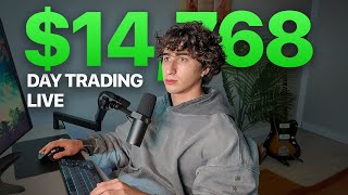How I Made $14,768 Day Trading in 14 MINUTES