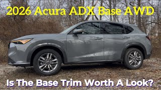 2026 Acura ADX Base AWD: A Fair Price Or Overpriced?