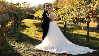 Tuscan Rose Vineyards Wedding Video