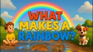 What Makes a Rainbow? Science Explained Kids Learning Ryan Toto Educational Animation