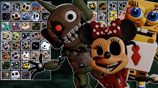 Turning 3 FNaF Fan Games into Adventure Versions! | FNaF World: Universal Madness ( P.5 )