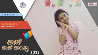 Kani Kani Kanta 2021 | Final Round - Category: 2 | Ava Sequeira  |