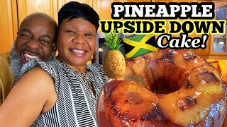 How to make Pineapple UPSIDE Down Cake! (Mummy's Recipe!) | Deddy's Kitchen