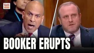 “I Have Never Seen Such a Blatantly Racist…” Booker Explodes at Trump Nominee Jeremy Carl.
