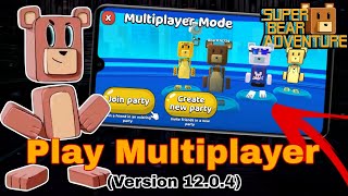 How To Play Multiplayer in Super Bear Adventure - Play With Friends 