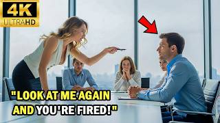 “Look At Me Again And You’re Fired!” A CEO Humiliated a Single Dad — Until the Truth Emerged