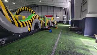 Jump Around Virginia 255 foot inflatable obstacle course
