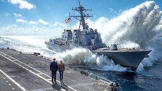 US Navy Shows Off Insane Firepower in Front of Trump