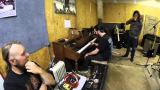 Parks playing ThorHammer riffs on piano 4-9-16