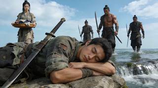 Kung Fu Movie: Bully targets a girl washing clothes by river,but the lad nearby is a Kung Fu master!