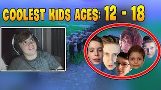 9 Coolest Kids in Fortnite! (Mongraal, H1ghSky, Slappie...)| Fortnite Compilation