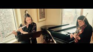 Devienne Duo Concertante Op. 5 no. 1, mvt 1: Allegro Molto | April Clayton, Jeanne Mallow