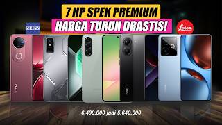ANJLOK BANGET! 7 HP KENCENG INI TURUN HARGA AGUSTUS 2025