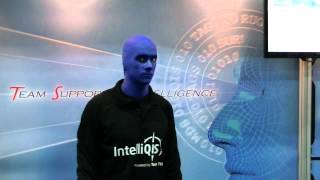 33 Blue faced character
