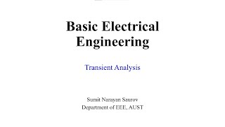 Transient Analysis (Part - 2)