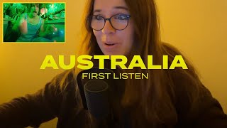 Australia 🇦🇺 Eurovision 2025 Reaction (First Listen) | Go-Jo – Milkshake Man