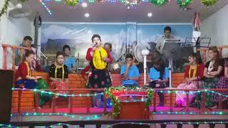 Farka muglani by muna karki in sundhara live performance