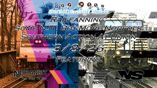 Railfanning: Some NJT, But More Norfolk Southern Action at Union