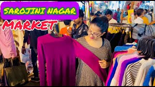 SHOPPING karne gaye DELHI ki famous market SAROJINI NAGAR