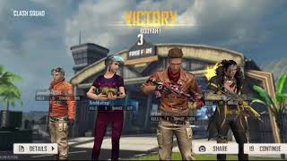 Krishbairagi gameplay freefire in clash squad bermuda booyah