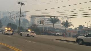 Finally escaping the Palisades Fire! 😬