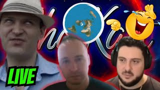 Pointing and Laughing at Flat Earth! Fkatzoids Meltdown, Angels and Oakley