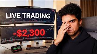 LIVE Trading LOSING $2,300 (0% Win Rate... Here's What Broke)