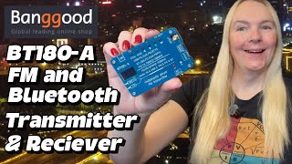 Banggood BT180-A FM, Bluetooth, MP3 & USB Transmitter & Receiver Multimedia Player!