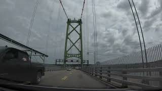 From Halifax and Dartmouth: Driving Across the Angus L. Macdonald Bridge