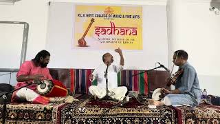 Sadhana Concert 2025 -2026, RLV Govt.College of Music and Fine Arts #concert #govtofkerala #academic
