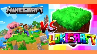 Minecraft vs Lokicraft #minecraft #lokicraft
