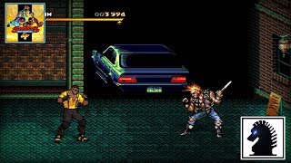 NS Streets of Rage 4 - Secret Retro Level #1 (Stage 2 - Police Precinct):  Vs. Jack
