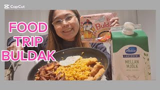 FOOD TRIP BULDAK MUKBANG #buldak#asmr#mukbangbuldak#buldakfoodtrip