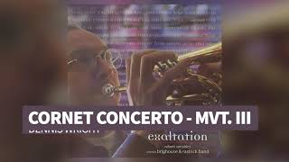 Robert Venables w/ Brighouse: Denis Wright Cornet Concerto Mvt III