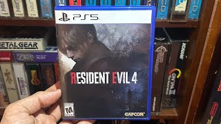 Resident Evil 4 Remake for PlayStation 5 review, by The Videogame Cabinet. Beaten in December 2024.